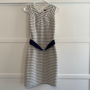 Striped Ann Taylor dress